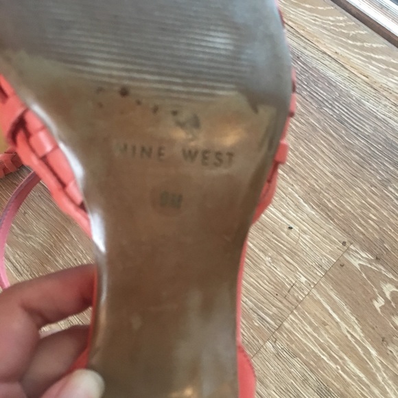 Nine West heels in pink 9 - Picture 3 of 3